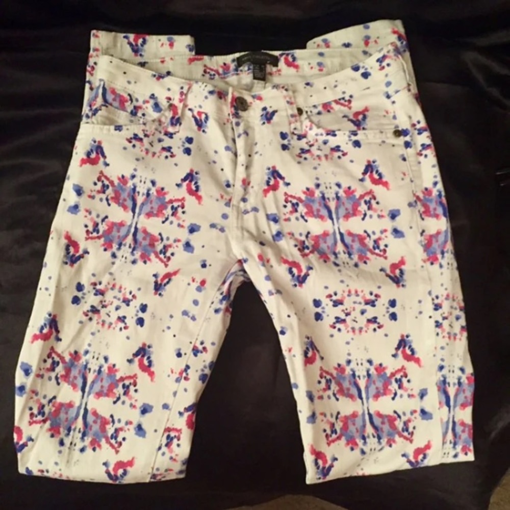 Splatter Paint Jeans